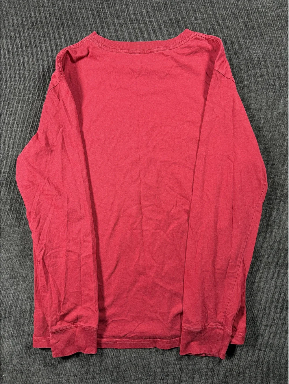 Polo Ralph Lauren Boy's Long Sleeve Red Crew Neck Shirt L/G (14-16)